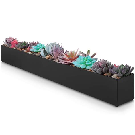 plant box metal indoor|wayfair indoor planters.